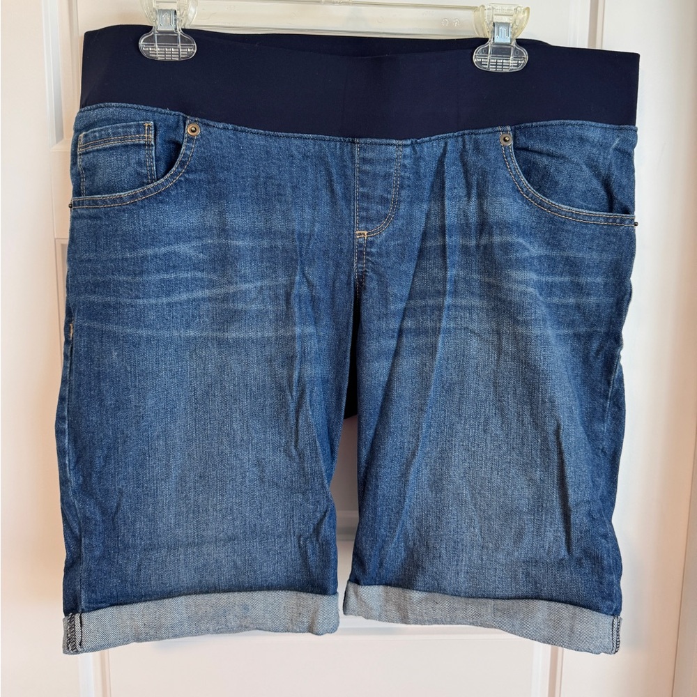Great Expectations Maternity Jean Shorts